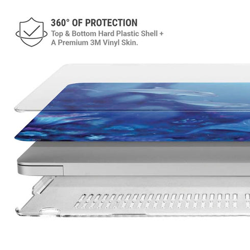 Ultramarine by Rachel Anderson MacBook Air 15in (2023-2025) Case plus Skin